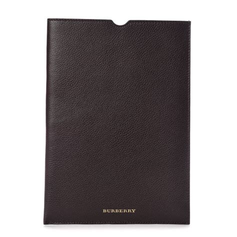 burberry ipad air cover|BURBERRY Grain Calfskin iPad Air Case Brown .